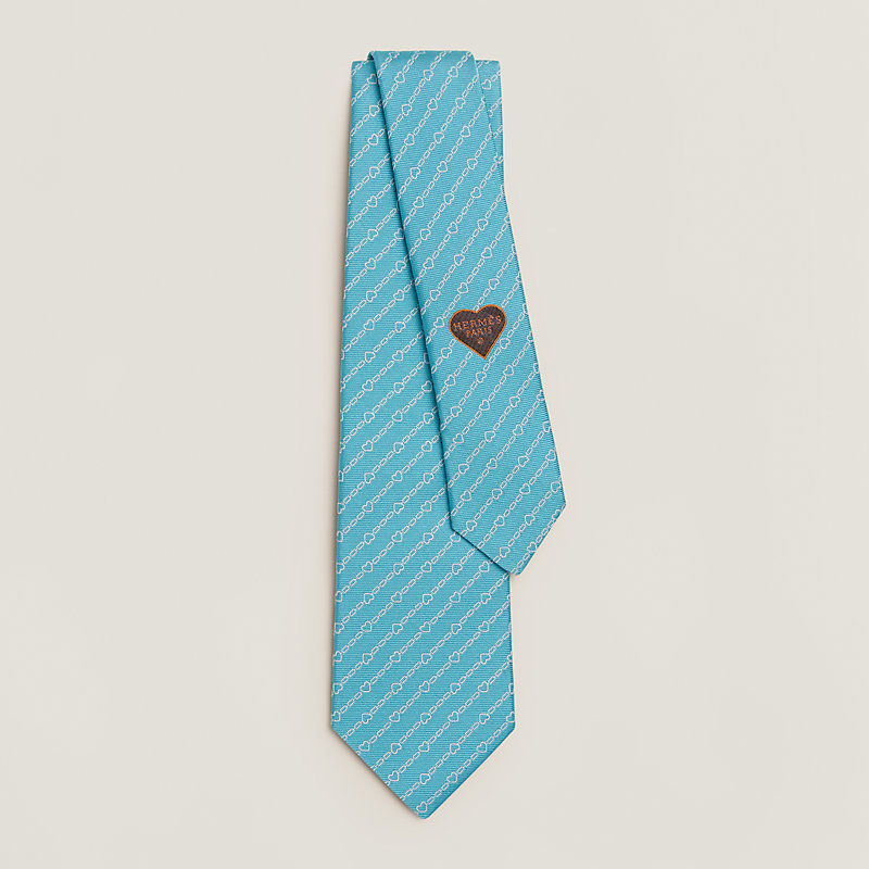 Hermes Paris sale Blue Tie